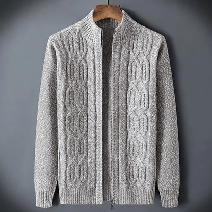 Vintage Autumn Winter Men `s Sweater  Male Cardigan  Plaid knitted Sweater Men Clothing Outwear Coat  Korea  Jumpers