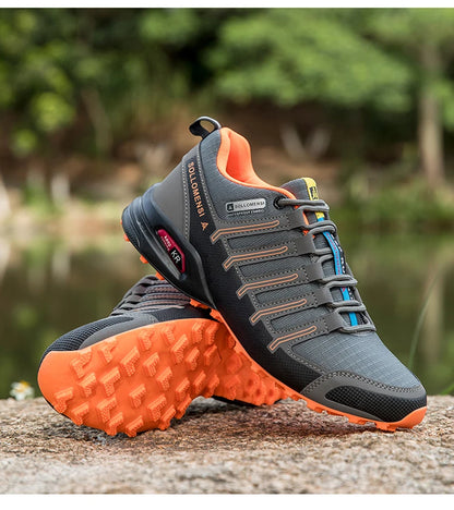 Men's Hiking Shoes Waterproof Non-slip All-terrain Sports Shoes Hiking Camping Hunting Tactical Training Shoes Cycling Shoes
