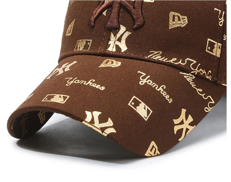 Men Women Baseball Cap Summer Cotton Hat for Outdoor Sports MY Embroidery Snapback Hip-Hop Cap Casual Gorra Hombre Visor Dad Hat