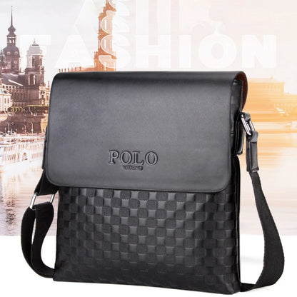 Men's checkered shoulder bag, men's shoulder bag, casual crossbody bag, small bag, crossbody bag, checkered hanging bag