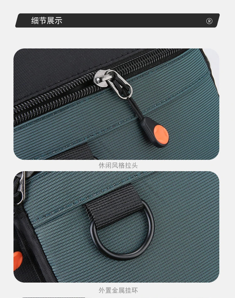 3 Layers Design Men's Small Bag Lightweight Oxford Men's Pouch Crossbody Bags For Man Fashion Casual Men's Handbag ShoulderBag