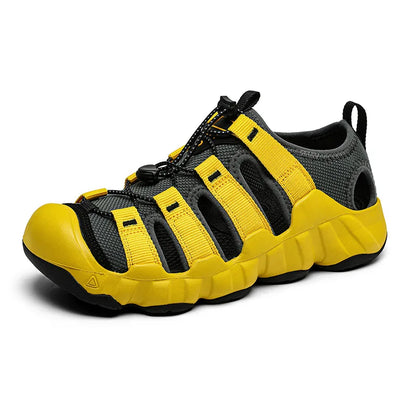 Brand Summer Men's Sandals Fashion Design Beach Men Sandals Outdoor Couple Wading Sandals Non-slip Flat Men Sneakers Size 35-46