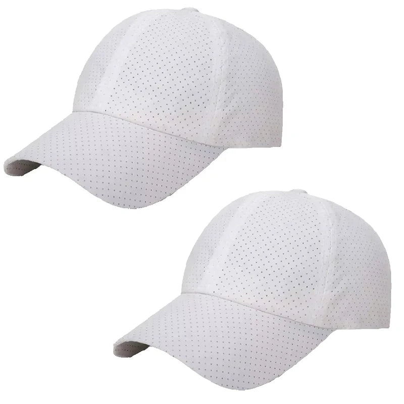 Breathable Baseball Cap Summer Quick Dry Mesh Hat Adjustable Sun Hat For Men Women Outdoor Comfortable Snapback Hat Fashion Caps