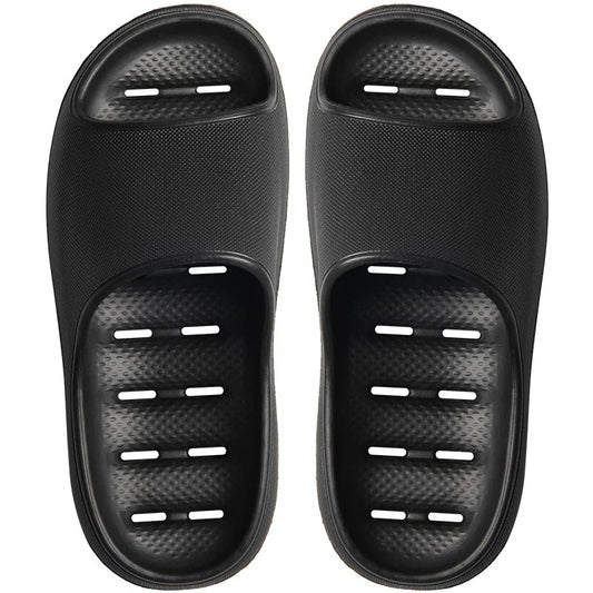 Men's Quick-Drying Anti-Slip Bath Slippers Summer Indoor Home Eva Couple Shower Slippers Anti-Odor Bathroom Sandals