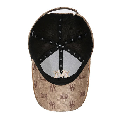 Fashion New High Quality Women Men Cap Hat Cool Lady Male MY Letters Baseball Cap Outdoor Visors Sun Cap Hat For Women Men