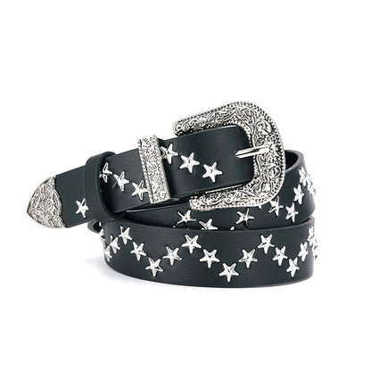Fashion New Bronze Belt Metal Belt Men And Women Punk Hardware Jeans Belt Y2K Belt Designer Belt Women's BeltUniversal Box