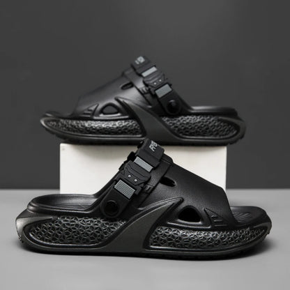 Summer Men's Slippers Beach Clogs Outdoor Sandals Soft EVA Slides New Design Men Casual Garden Shoes Male Street Slippers