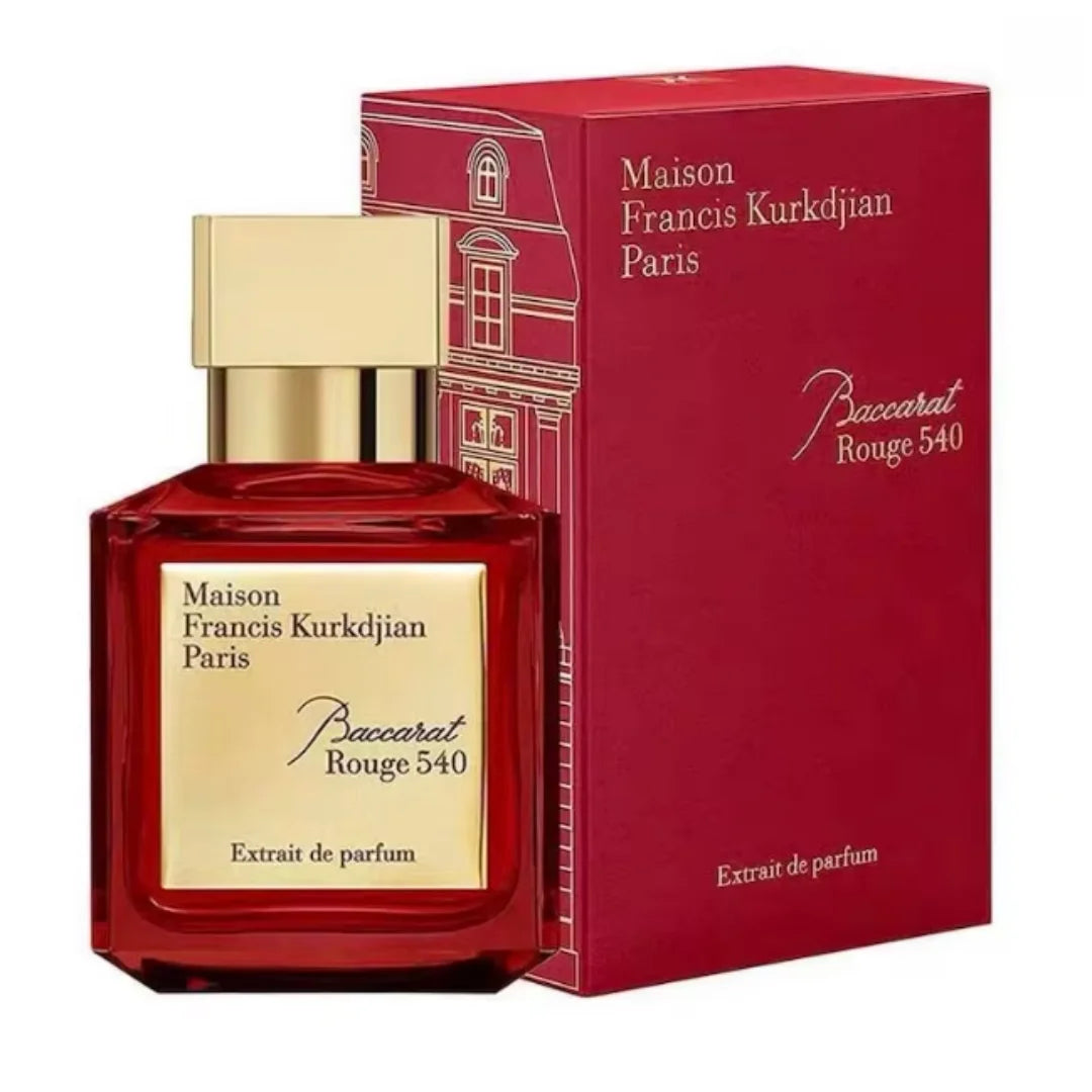 Luxury Unisex Fragrance Maison Francis Kurkdjian Baccarat Rouge 540 Extrait De Parfum 2.4Oz/70Ml Long Lasting Fresh Men's Fragrance Perfect Gift