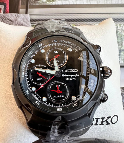 Original Japan SEIKO Men Watch Chronograph Series Quartz Watches 100m waterproof Sports watch SNA765J1