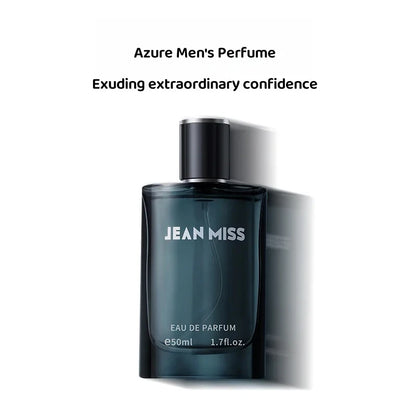 50ml Men's Woody Aquatic Perfume Long Lasting Fresh Masculine Fragrance Spray Eau de Parfum for Daily Casual Dating