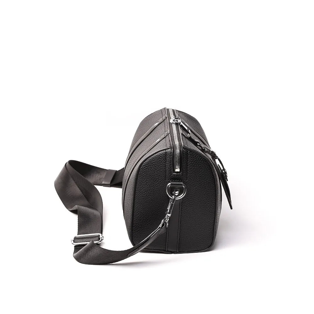 2026 Fashion Pillow Crossbody Bag Men Luxury Brand Men's Crossbody Bags Large Capacity Handbag Plaid Sling Shoulder Bag Male
